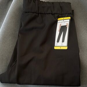 Hilary Radley Black Elastic Waist Women’s Pants